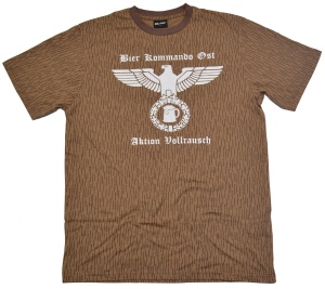 T-Shirt Bier Kommando Ost NVA tarn