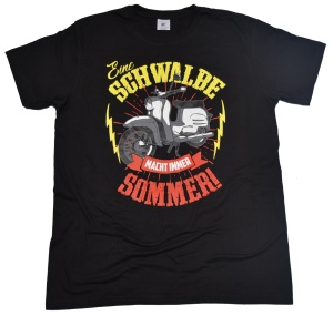 T-Shirt eine Schwalbe macht immer Sommer