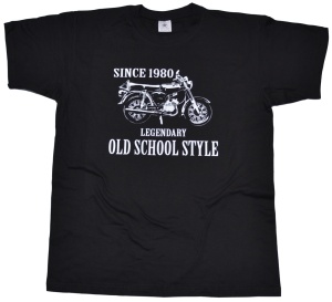 T-Shirt Legendary Old School Style S51