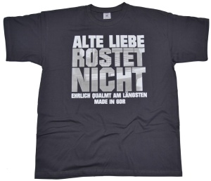 T-Shirt Alte Liebe Rostet nicht - Trabimotiv