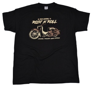 Schwalbe Motiv T-Shirt Rost N Roll