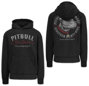 Pit Bull West Coast Kapuzenjsweat Strength und Respect Pit Bull West Coast Kapuzenjsweat Strength und Respect