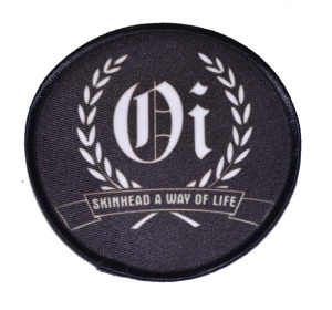 Aufnäher Oi Skinhead a way of life
