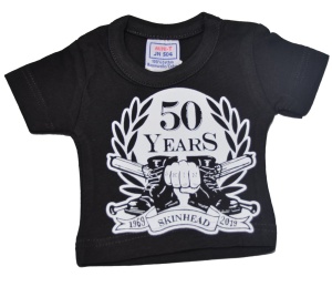 Mini Deko T-Shirt Skinheads 50 years