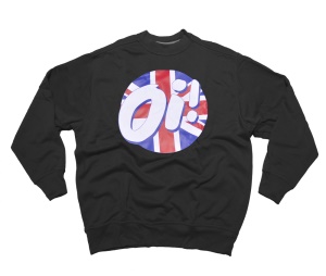 Sweatshirt Oi! Union Jack